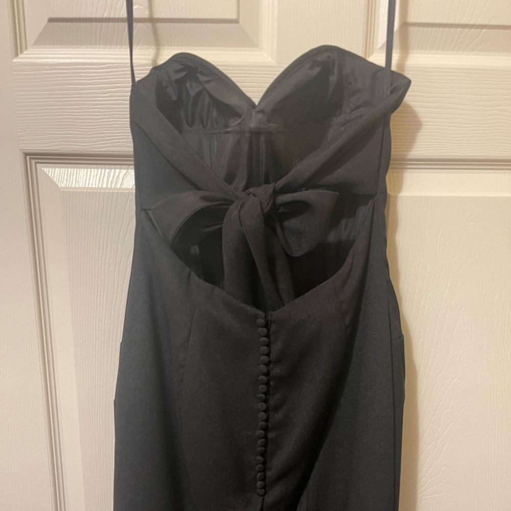 Carrafina long black gown size 10